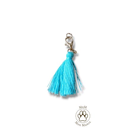 Türkizkék rojt charm 