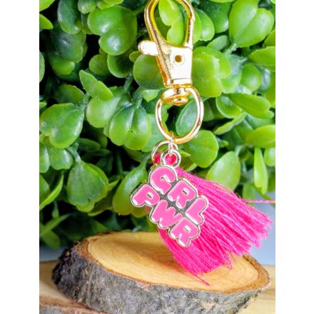Girl power charm