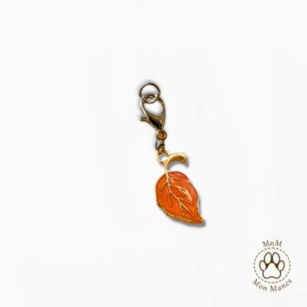 Levél charm 