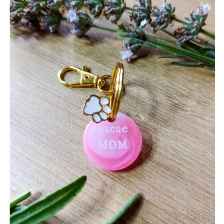 Rescue Mom  kulcstartó 